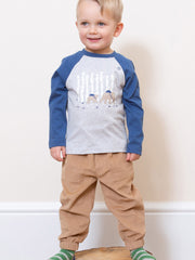 Cosy cord pull ons sesame