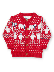 Polar pals cardi