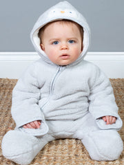 Hatchling fleece onesie