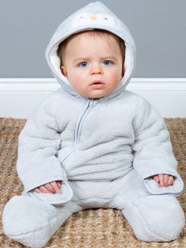 Hatchling fleece onesie