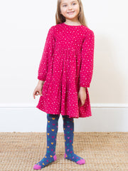 Rainbow heart tights