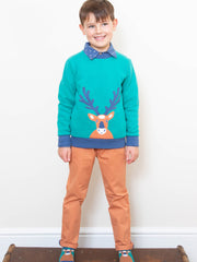 Comfy chinos burnt orange