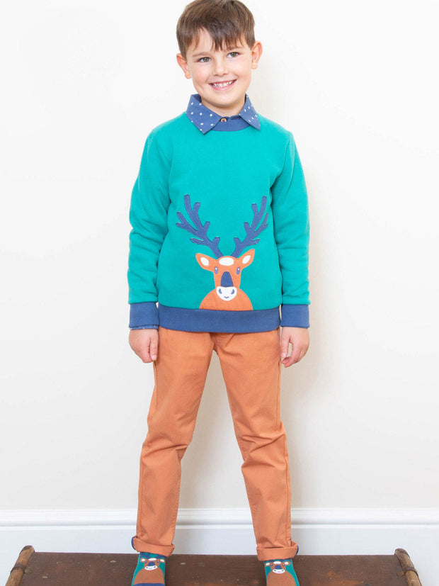 Comfy chinos burnt orange