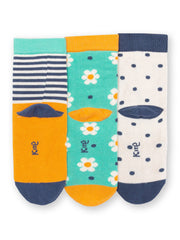 Kite - Girls organic queen bee socks - Three pack