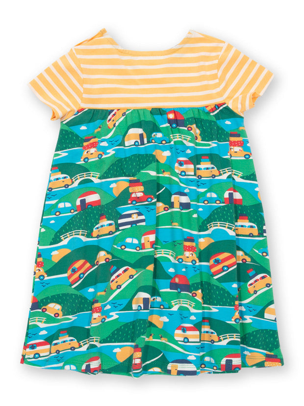Kite - Girls organic holibobs dress - Short sleeved