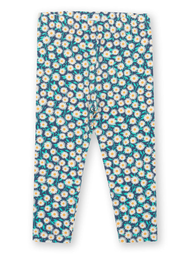 Kite - Girls organic daisy fields leggings - Elasticated waistband