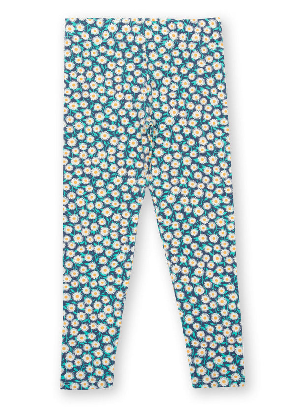 Kite - Girls organic daisy fields leggings - Elasticated waistband