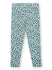 Kite - Girls organic daisy fields leggings - Elasticated waistband