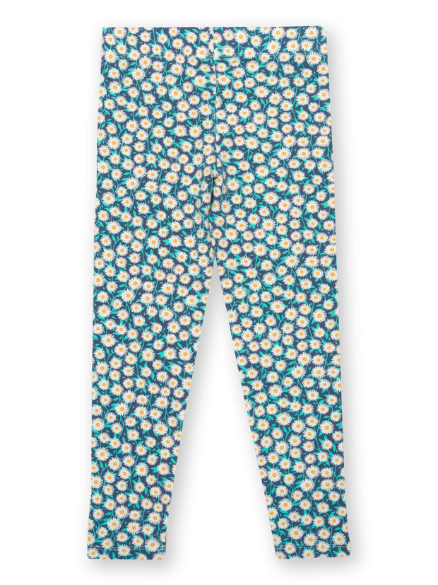 Kite - Girls organic daisy fields leggings - Elasticated waistband