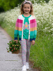 Kite - Girls organic petal perfume leggings - Elasticated waistband