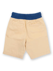 Kite - Boys organic yacht shorts stone beige - Twill - Elasticated waistband with adjustable ties