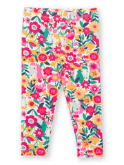 Kite - Girls organic peek-a-pony leggings - Elasticated waistband