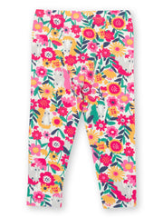 Kite - Girls organic peek-a-pony leggings - Elasticated waistband