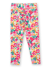 Kite - Girls organic peek-a-pony leggings - Elasticated waistband