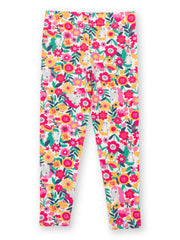 Kite - Girls organic peek-a-pony leggings - Elasticated waistband