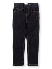 Kite - Boys organic stretch denim jeans navy blue - Elasticated waistband across back with button