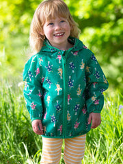 Kite - Girls  goosey puddlepack jacket green - Waterproof up to 3,000 mm