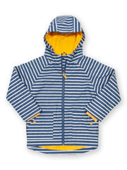 Kite - Kids  sailor splash coat - Navy and cream stripe - Waterproof up to 3,000 mm