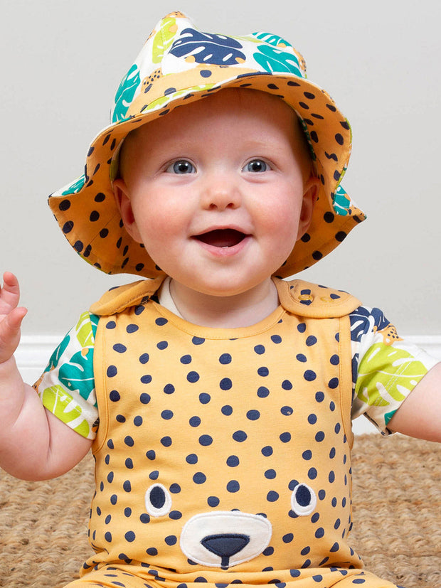 Kite - Baby organic jungle cub hat - Fully reversible