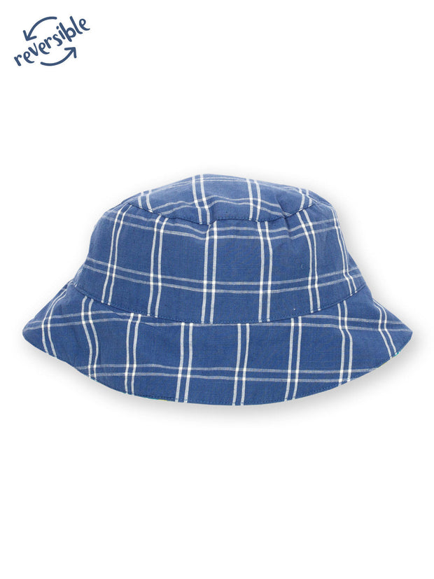 Kite - Boys organic jungle sun hat - Fully reversible