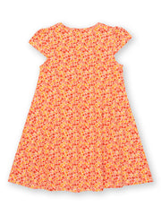 Kite - Girls organic petal perfume tunic dress - Short sleeves with gathers