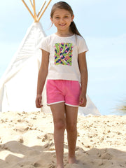 Kite - Girls organic orangutan t-shirt cream - Placement print - Short sleeved