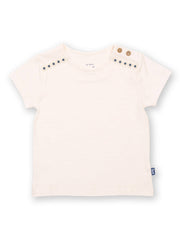 Kite - Girls organic together t-shirt cream - Single jersey slub - Short sleeved