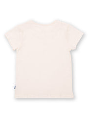 Kite - Girls organic together t-shirt cream - Single jersey slub - Short sleeved