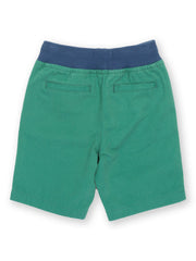 Kite - Boys organic yacht shorts green - Twill - Elasticated waistband with adjustable ties