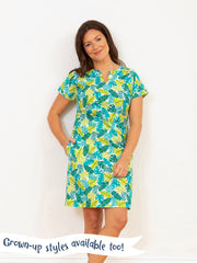 Kite - Boys organic jungle shirt - Short sleeved