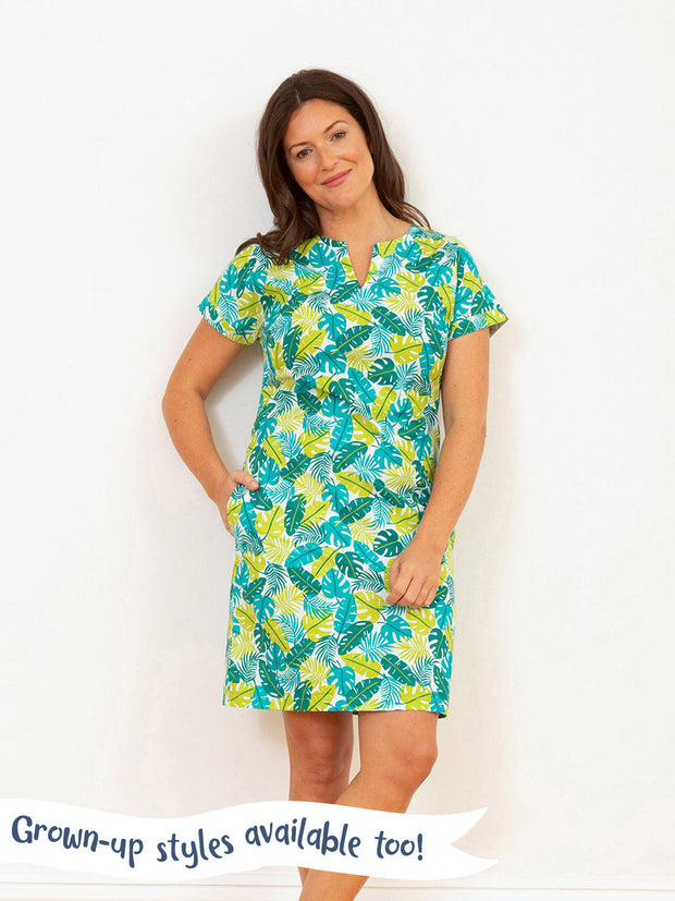 Kite - Boys organic jungle shirt - Short sleeved