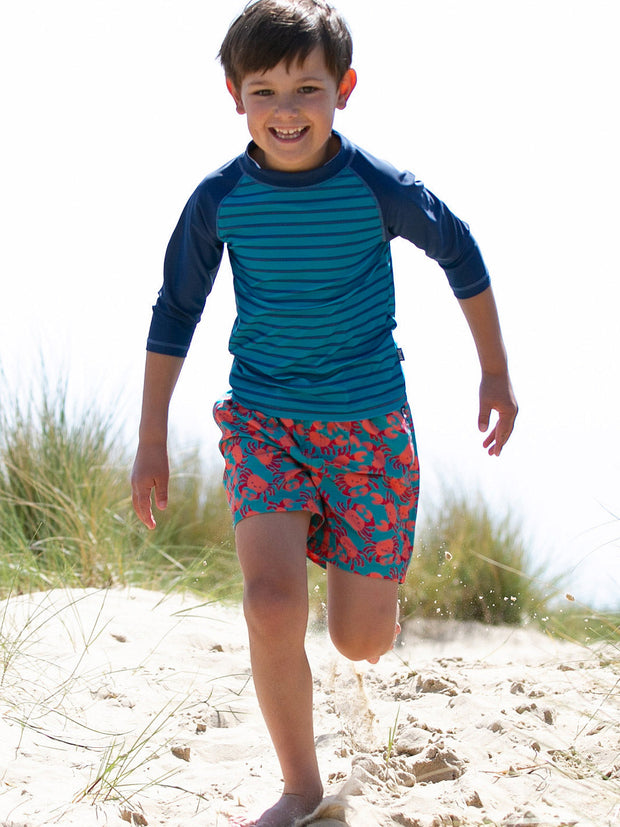 Kite - Boys  stripy rash vest - UPF 50+ protection