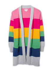 Parley longline knit cardigan