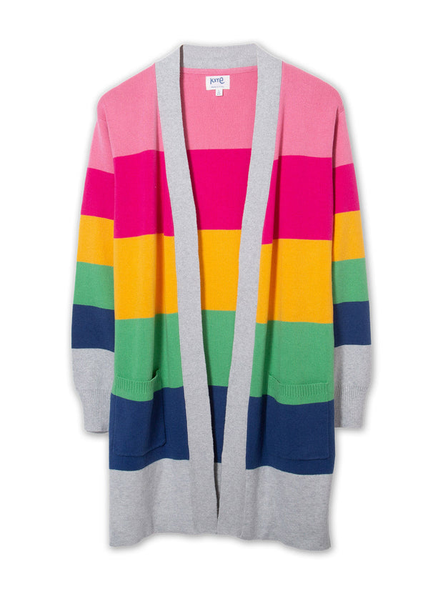 Parley longline knit cardigan