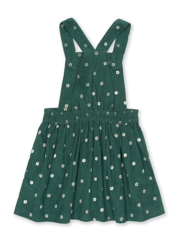 Flower dot pinafore