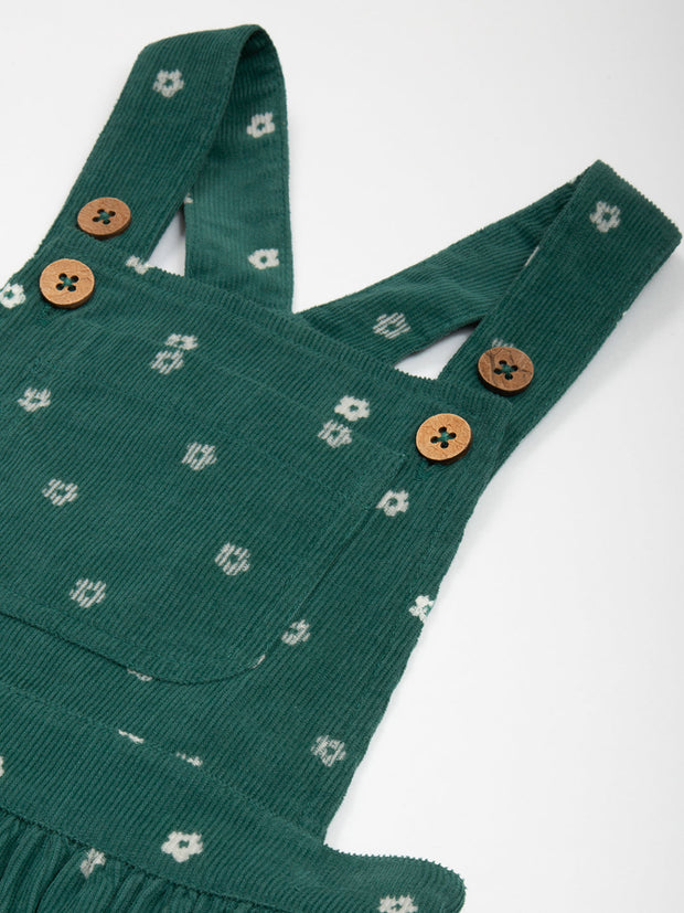 Flower dot pinafore