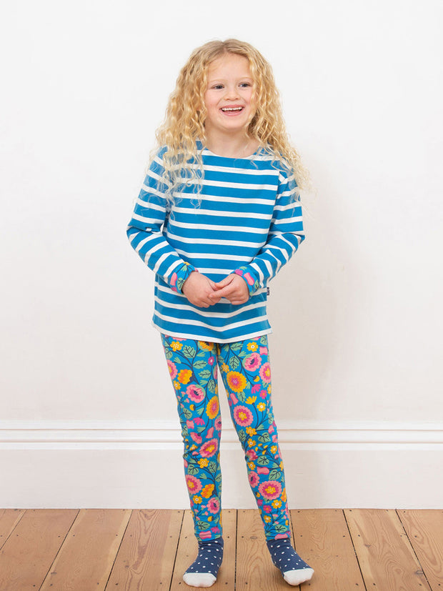 Folk floral leggings