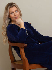 Corscombe rib cord dress