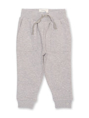 Kite - Boys organic cotton all day joggers grey marl - Elasticated waistband