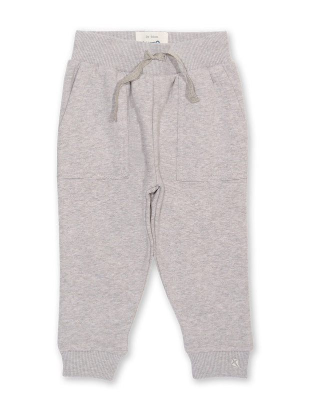 Kite - Boys organic cotton all day joggers grey marl - Elasticated waistband
