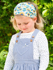 Sunflower bandana hairband