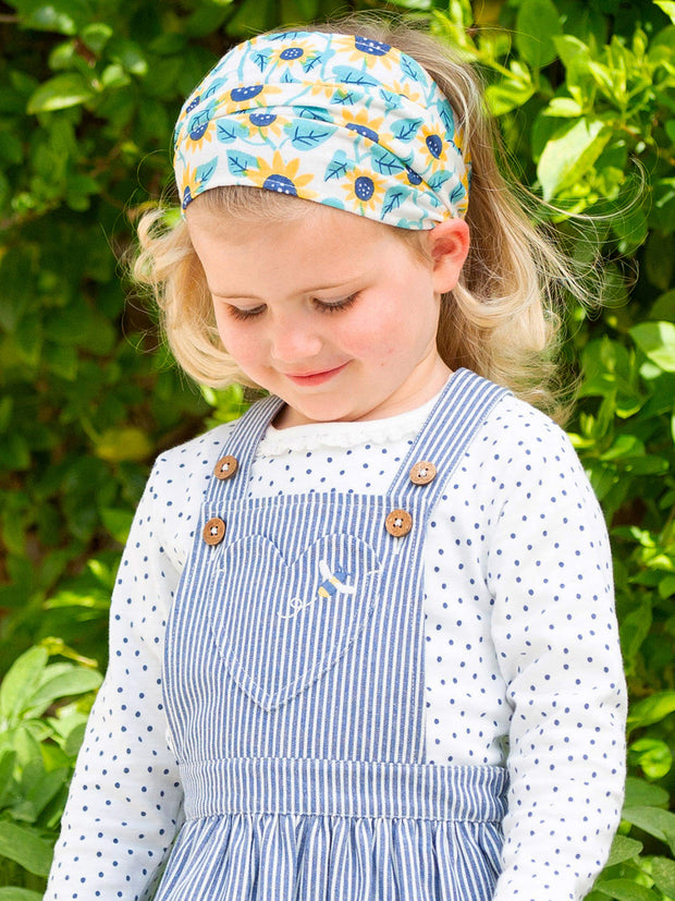 Sunflower bandana hairband