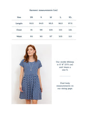 Harbour jersey dress fleur