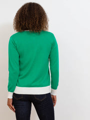 Sandecotes knit cardigan green