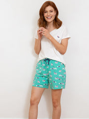 Cleavel jersey short pyjamas