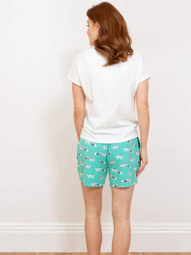 Cleavel jersey short pyjamas