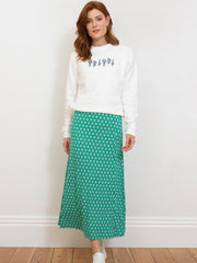 Middlemarsh jersey skirt fleur