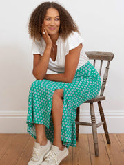 Middlemarsh jersey skirt fleur