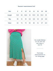 Middlemarsh jersey skirt fleur