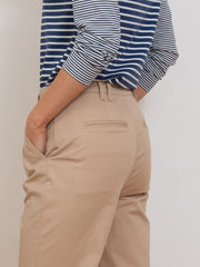 Crichel cropped twill chinos
